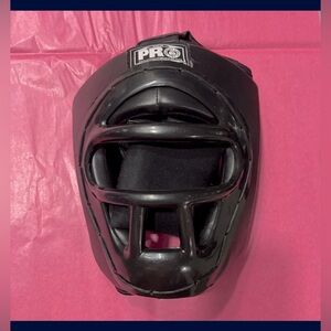 Pro boxing supplies, soft mask small black